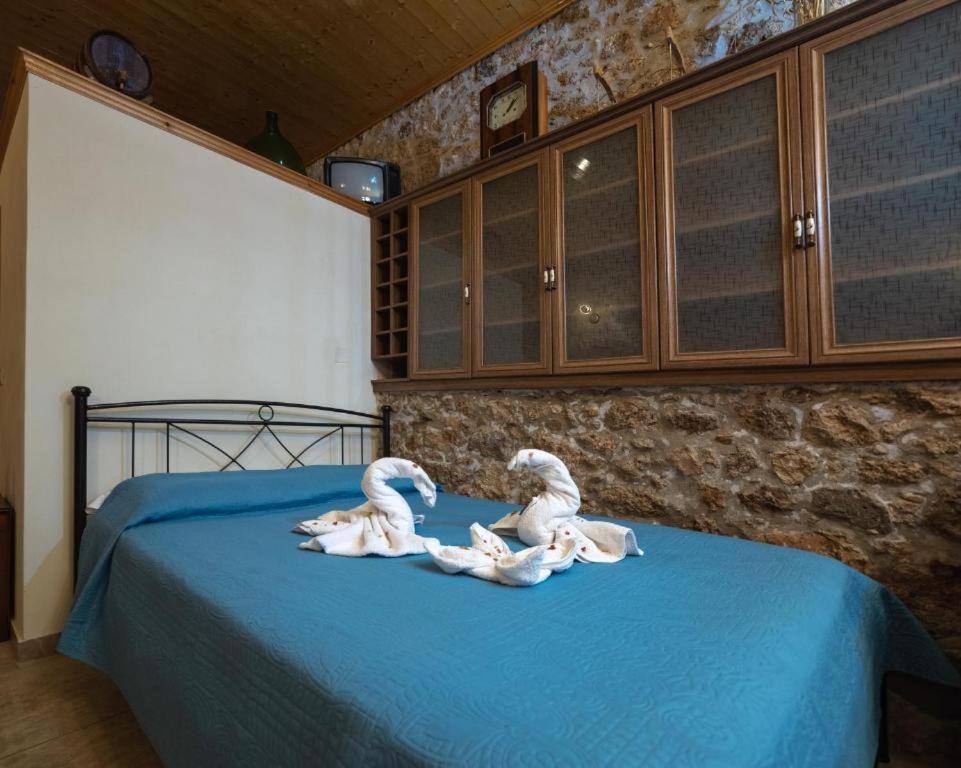 Ferienwohnung Menecrates Rustic - San Matteo Ágios Matthaíos Exterior foto
