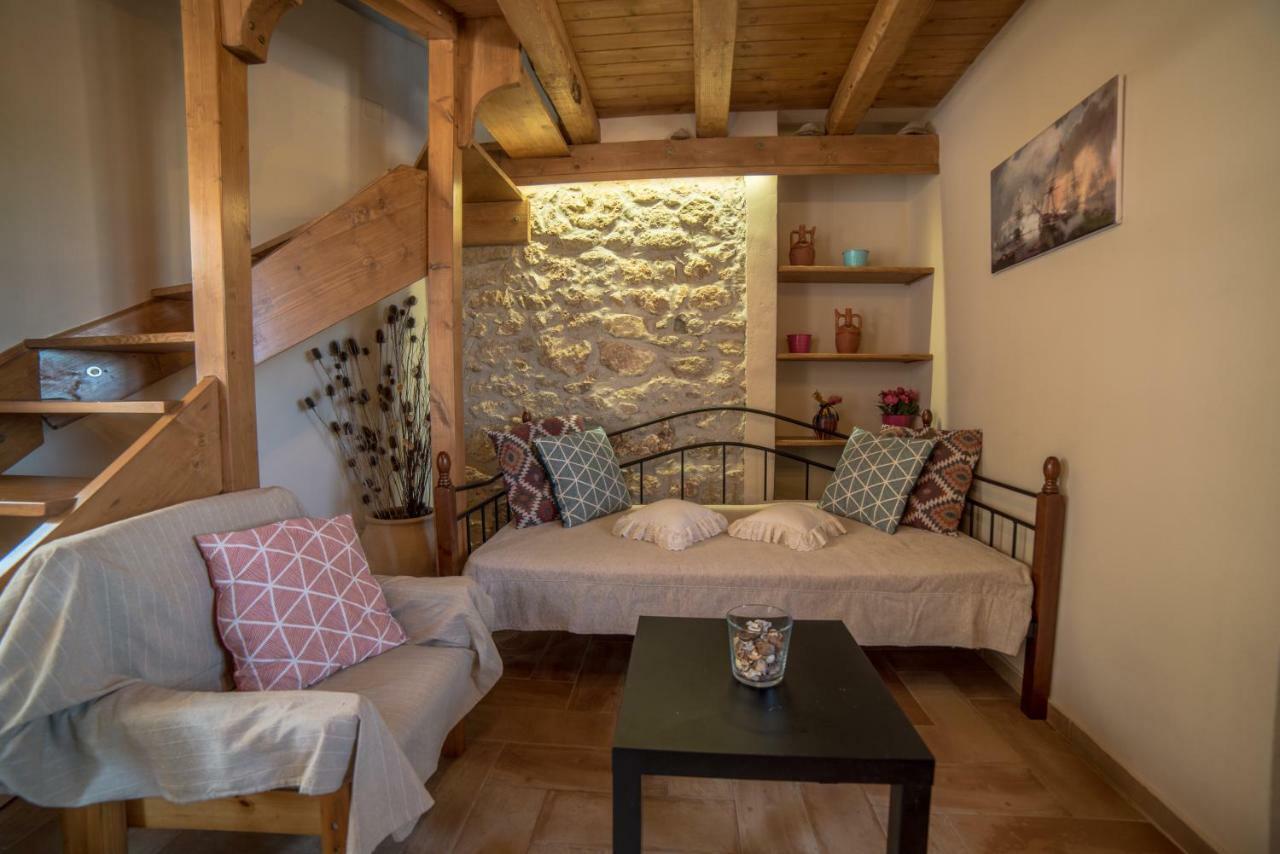 Ferienwohnung Menecrates Rustic - San Matteo Ágios Matthaíos Exterior foto