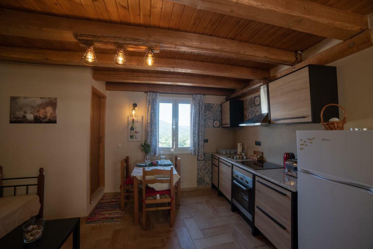 Ferienwohnung Menecrates Rustic - San Matteo Ágios Matthaíos Exterior foto