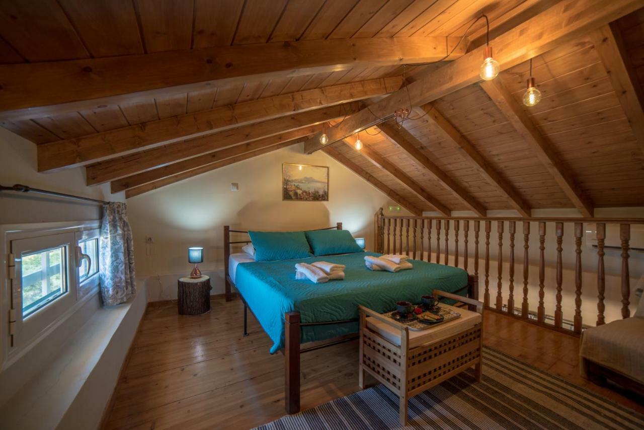 Ferienwohnung Menecrates Rustic - San Matteo Ágios Matthaíos Exterior foto